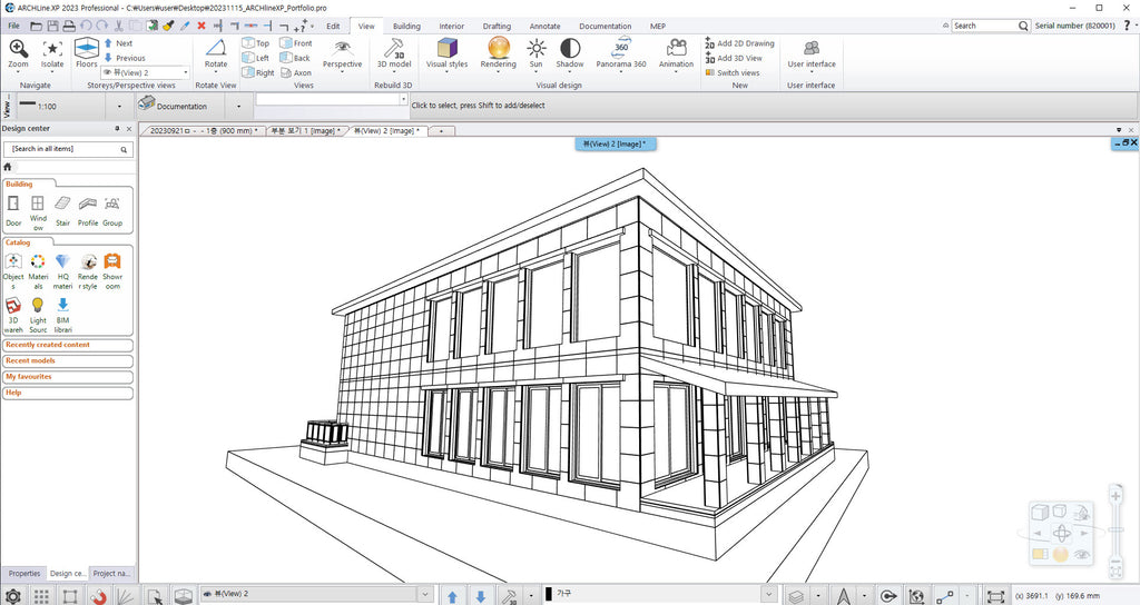 2F building model 202311