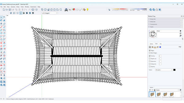 Korean Traditional House SKP V8