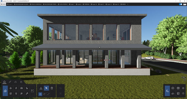 2F building model 202311 Lumion