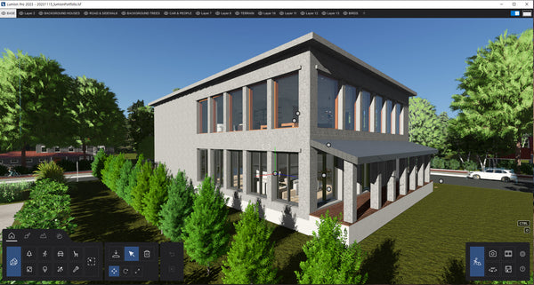 2F building model 202311 Lumion