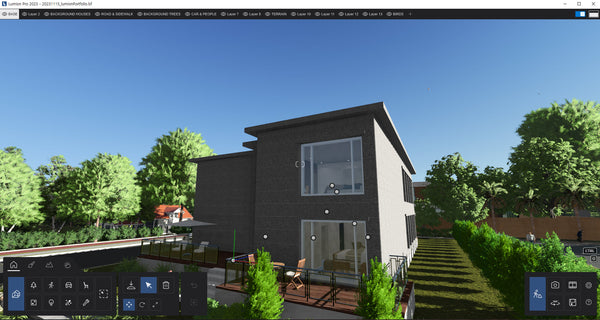 2F building model 202311 Lumion