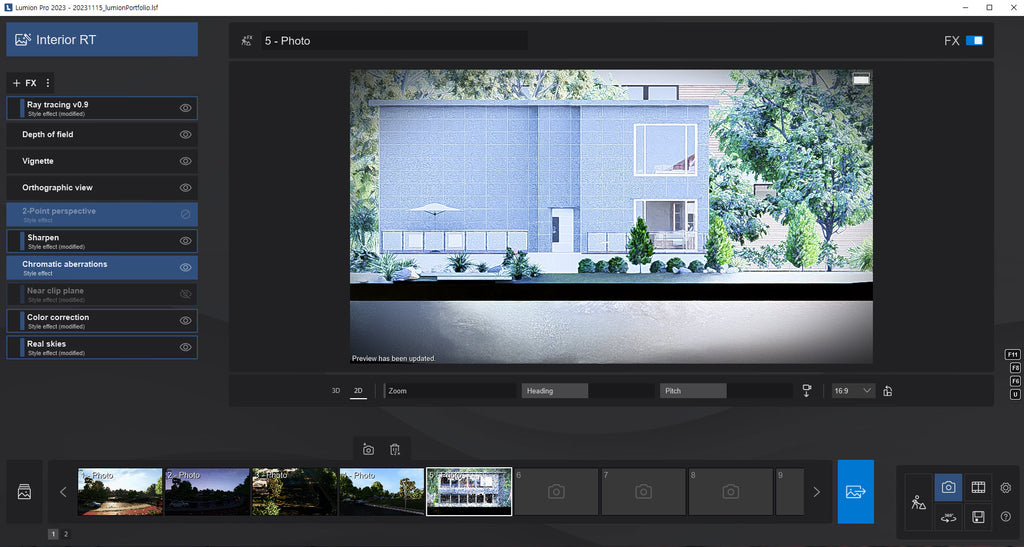 2F building model 202311 Lumion