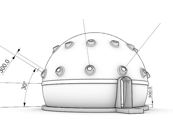 Dome House Plan 2025