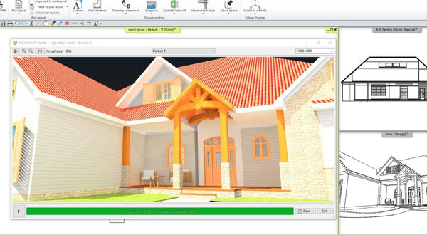 Ranch_house_BIM_file - Digital file