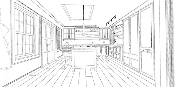 UK Style Kitchen SKP8