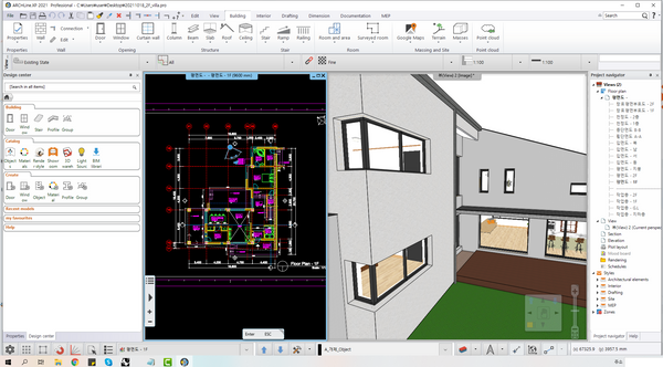 2F Villa   Using ARCHLine.XP file 20211018
