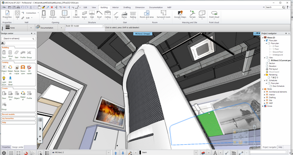 Ceiling Plan of Office _ ARCHLine.XP file