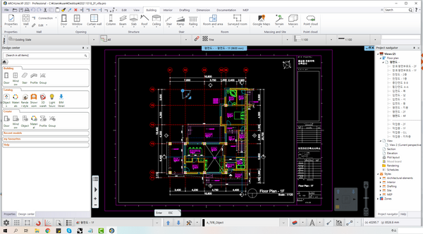 2F Villa   Using ARCHLine.XP file 20211018