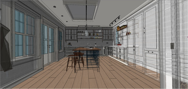 UK Style Kitchen SKP8