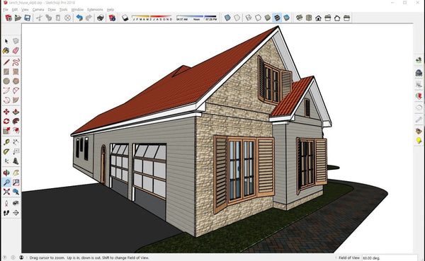 Ranch_house_BIM_file - Digital file