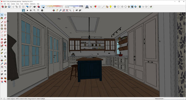 UK Style Kitchen SKP8