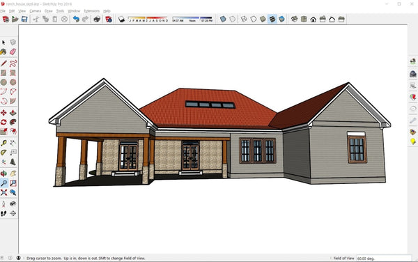 Ranch_house_BIM_file - Digital file