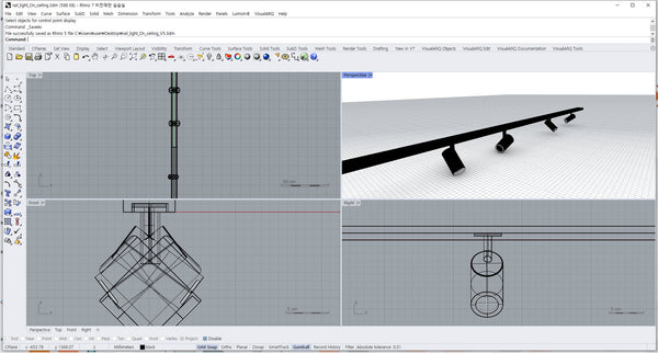 Rail Lighting for Ceiling