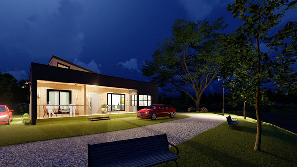 Isolated  House Lumion file