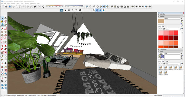 Roof Top Room Design ARCHLine.XP