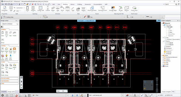 Korean multiplex housing for ARCHLine.XP file