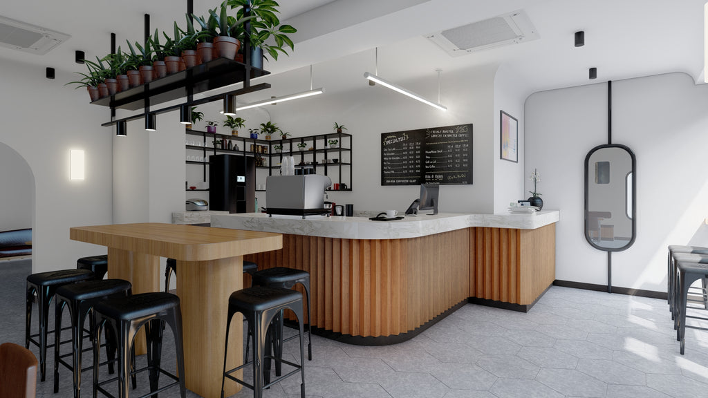 Cafe Lumion10 Rendering file