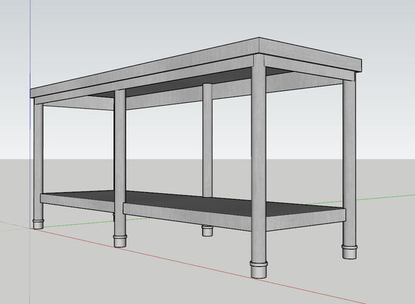 Stainless_Standing_Shelf_1step_1800_600_800