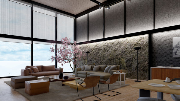 Living interior _winter background_ Lumion 10 file