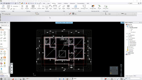 GoldHome Poeple House  BIM file _2020_model