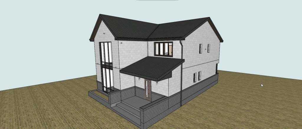 Porch House draft(2019) - Digital file