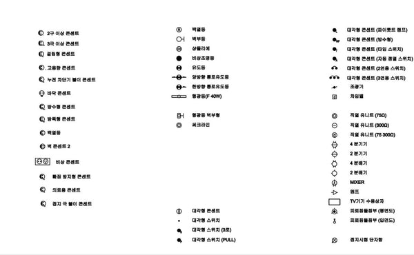 Electric sign data(Korean style) - Digital file