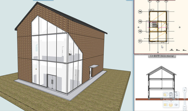Steel Frame Building with ARCHLine.XP