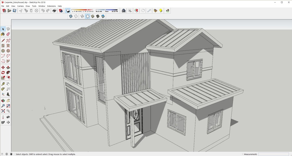 2sotry_house2_skp - Digital file