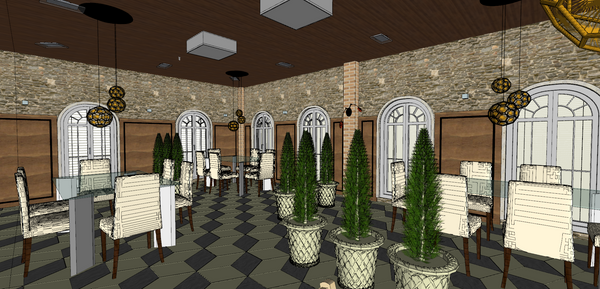 Restaurant  concept design skp8
