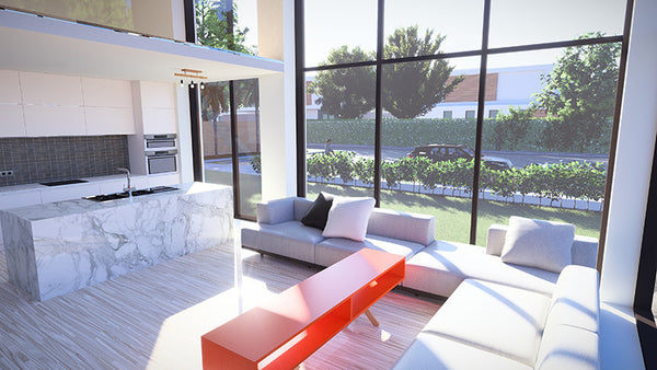 2 loft living Room Design Proposal