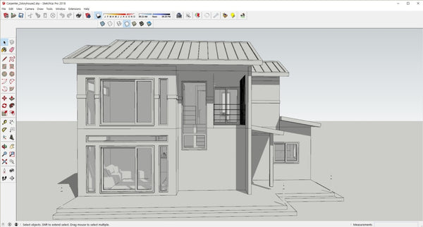 2sotry_house2_skp - Digital file