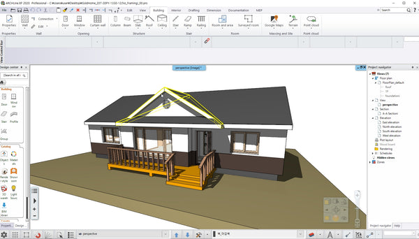 GoldHome Poeple House  BIM file _2020_model
