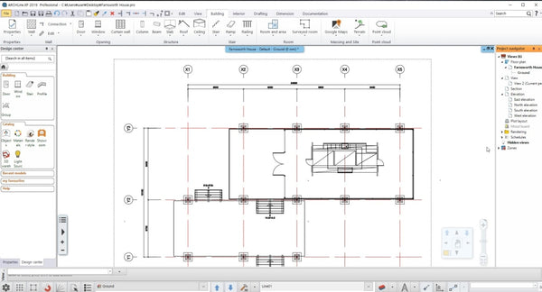Farnsworth House BIM file(Imitation copy) - Digital file