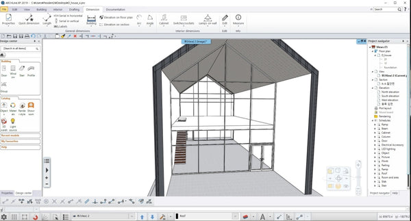 D house project file (2019)_DWG_Pro - Digital file