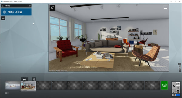 Hall design file of Lumion 10