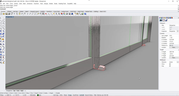 Automatic Sliding Door D61