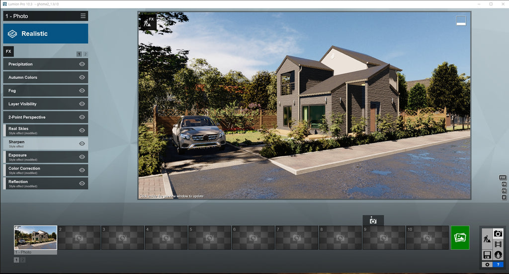 GoldHome 2 Story House Lumion 10 file