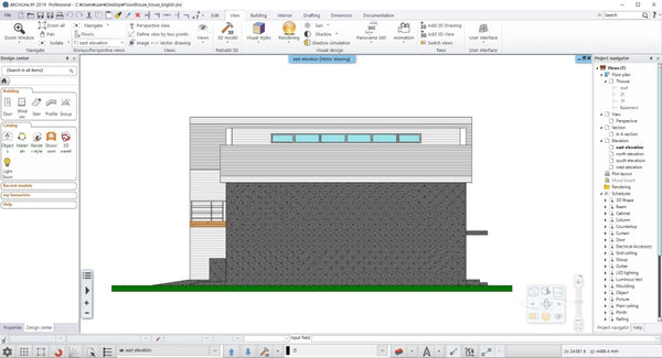 Town House BIM Design file_carpenterA - Digital file