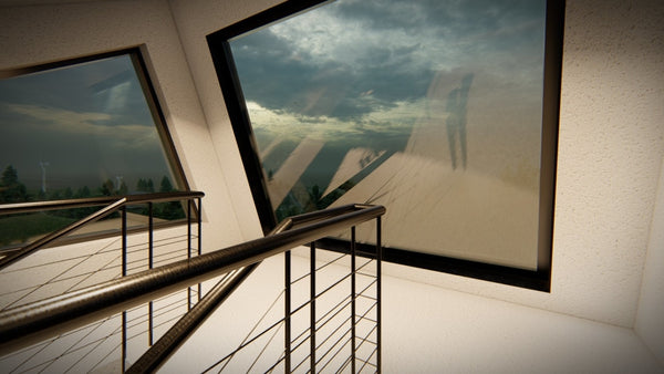 Hill Side Look Out building - Digital file