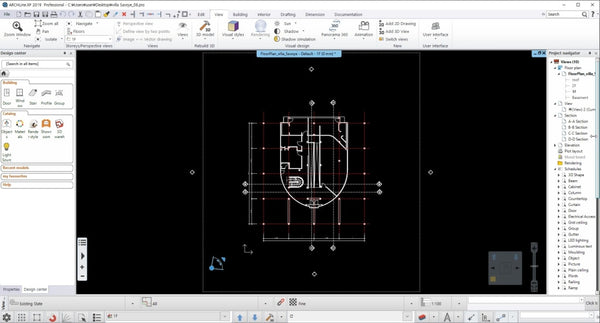Villa Savoye BIM file - Digital file