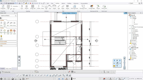 Porch House draft(2019) - Digital file