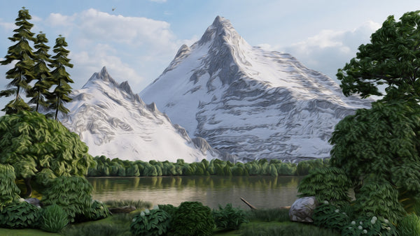 Bob Ross  Lumion works