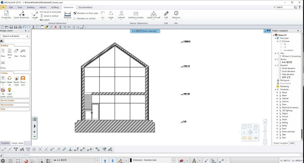 D house project file (2019)_DWG_Pro - Digital file