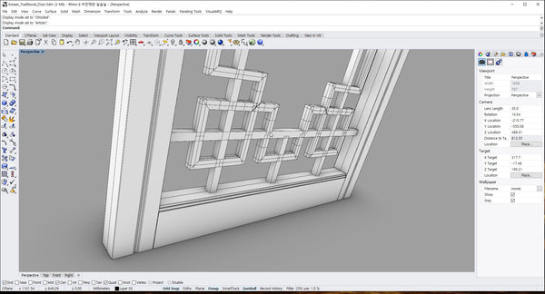 Korean Traditional Door 202002