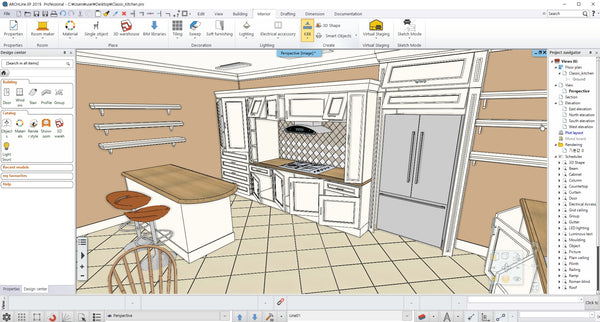 Classic Kitchen BIM file