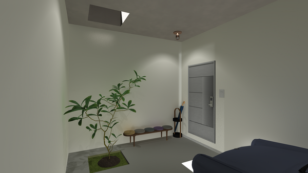 Sky House BIM file and skp file