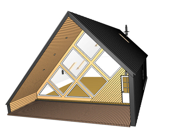 A frame House  20230217