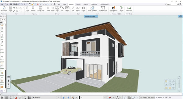 H hose BIM Plan- DWG file and Pro file - Digital file