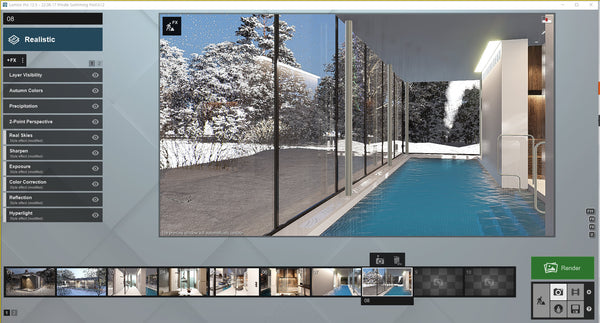 Private Swimming Pool with Lumion 12