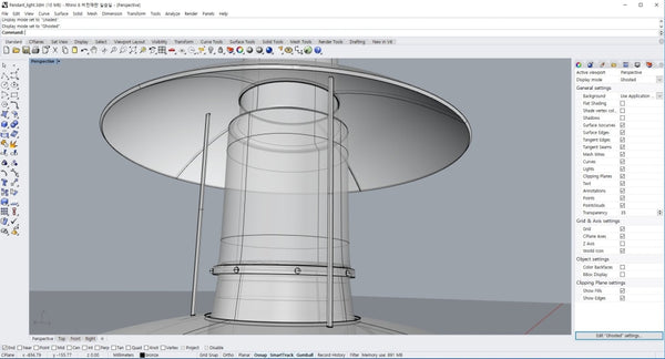Pendant Light Model - Digital file